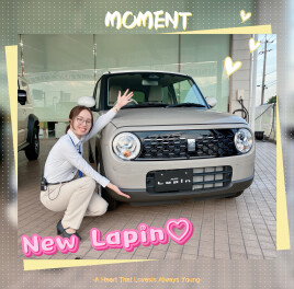 新しくなったラパンを紹介します